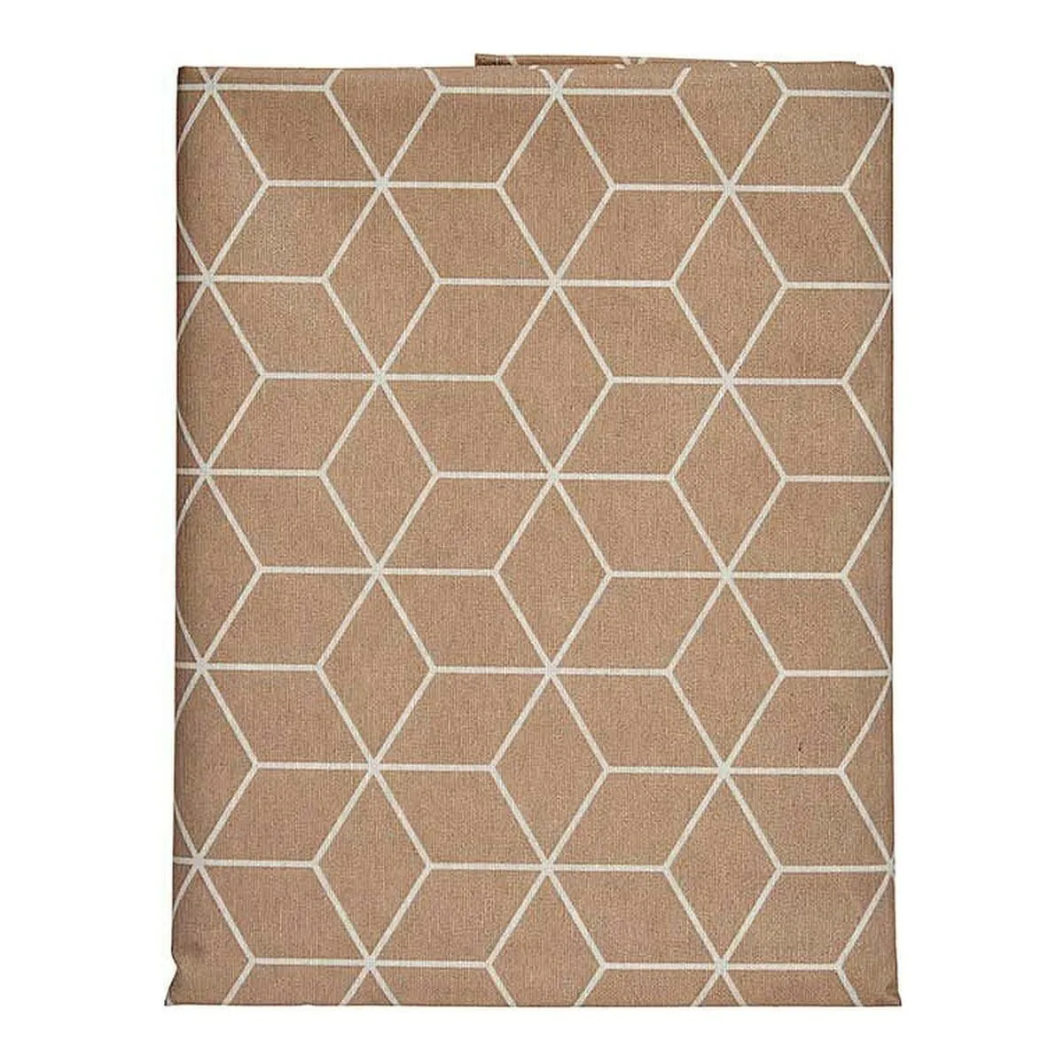 Tovaglia Astratto Beige Tela (140 x 180 cm)