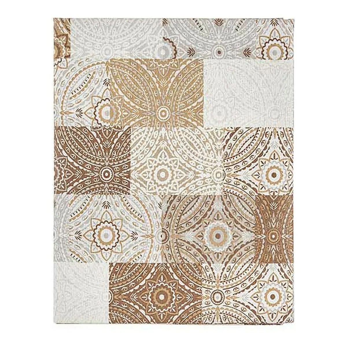 Tovaglia Mandala Tela Beige (140 x 180 cm)