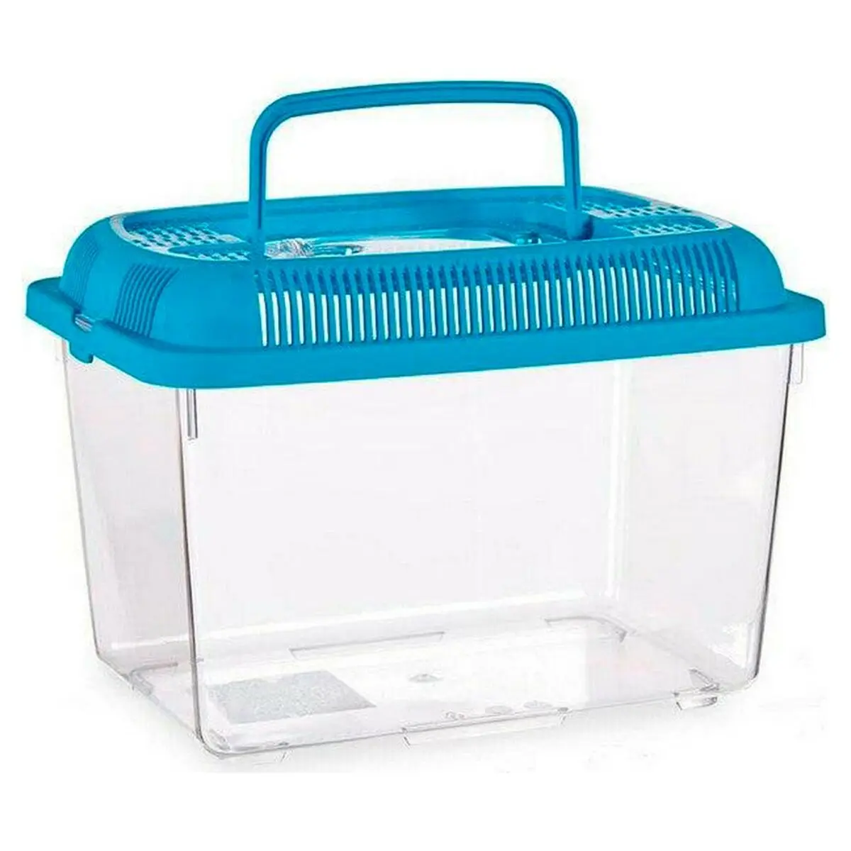 Acquario Azzurro Trasparente Plastica 3 L 17 x 16 x 24 cm