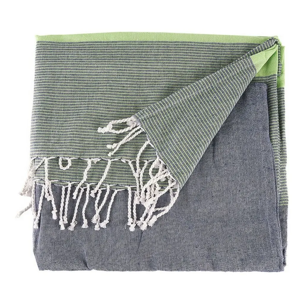 Foulard Multiuso Righe Verde