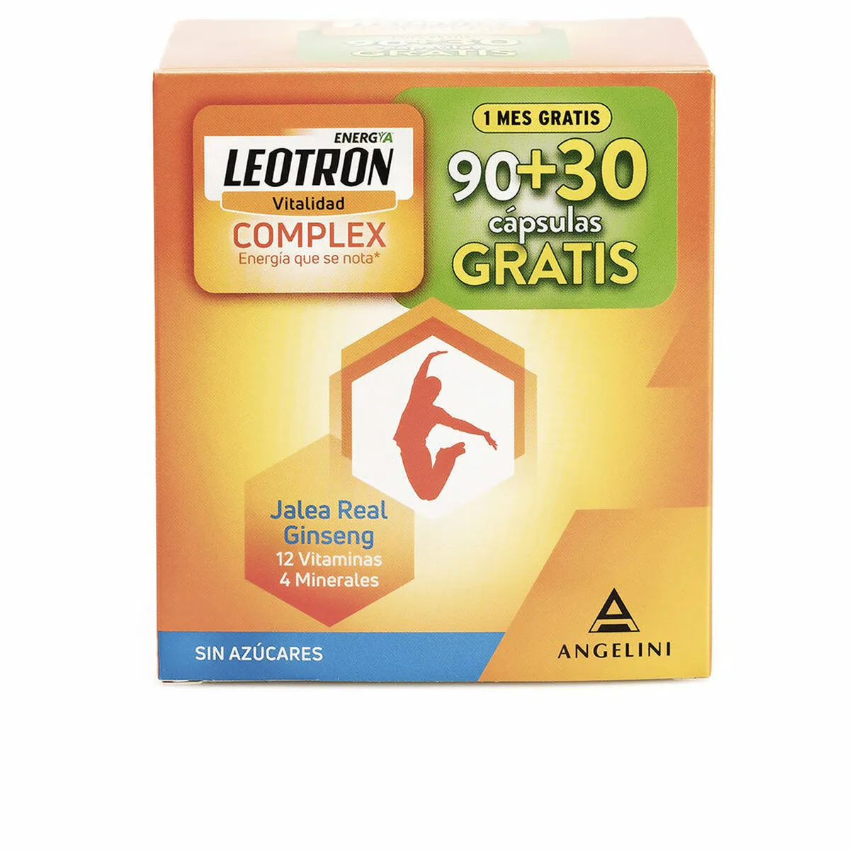 Integratore Alimentare Leotron Ginseng Pappa reale 120 Unità