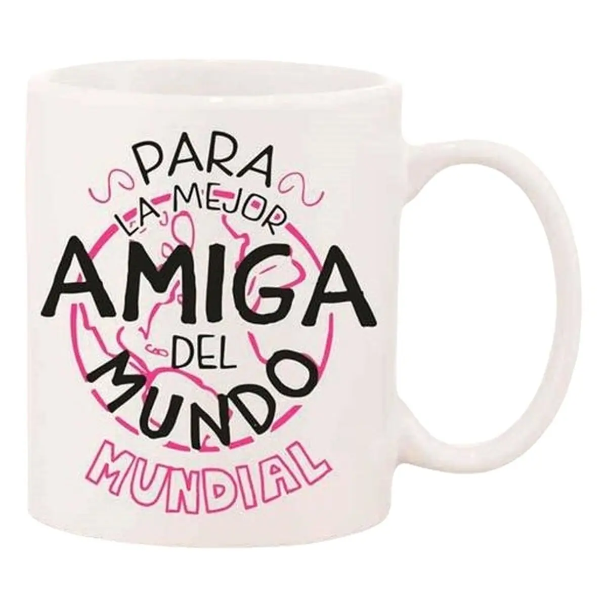 Tazza Mug Roymart "PARA LA MEJOR AMIGA" Bianco