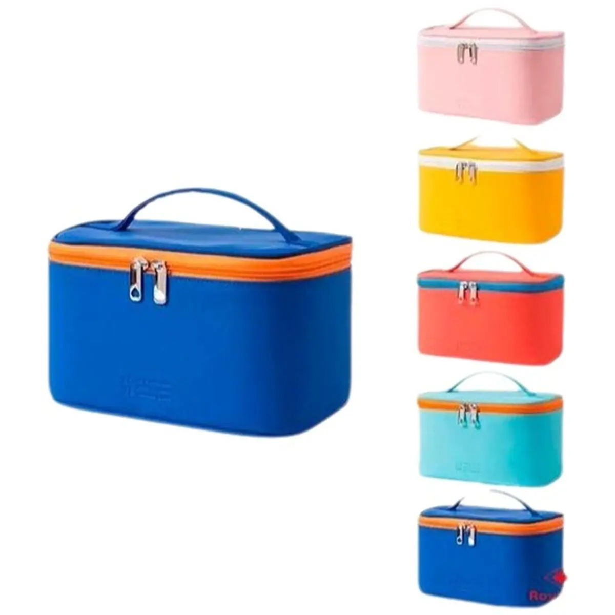 Necessaire da Viaggio Roymart Colors Love Multicolore 24 x 14 x 12 cm Con maniglia