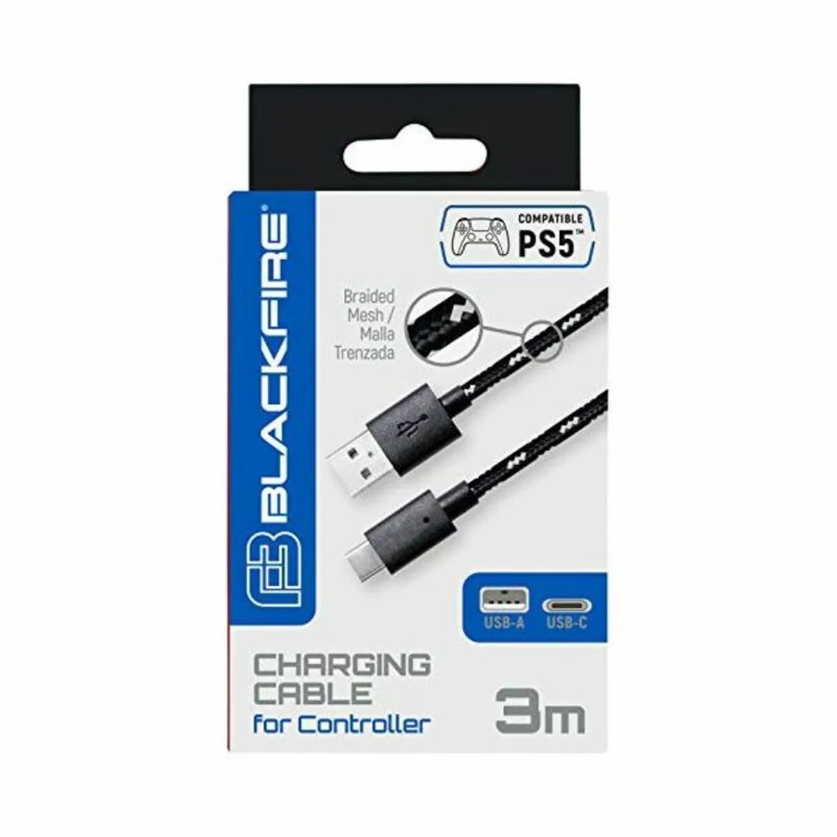 Cavo USB per Caricare Blackfire PS5 Multicolore