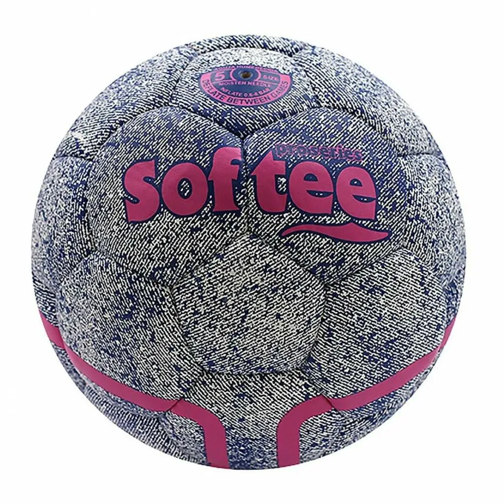 Pallone da Calcio DENIM Softee 80663 Rosa Sintetico (5)