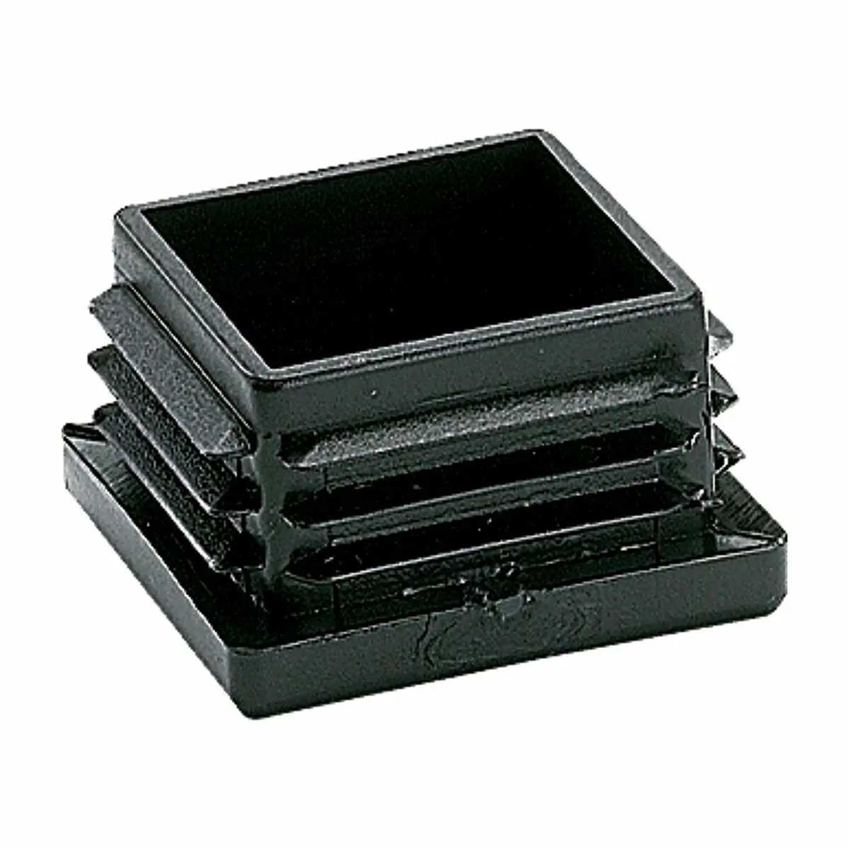 Tappo di chiusura Micel CNT03 Nero Polietilene Quadrato 28 x 30 x 23,5 mm (25 Unità)