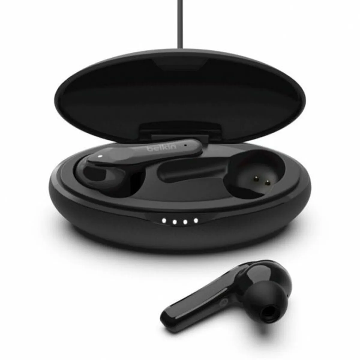 Auricolari Bluetooth con Microfono Belkin SoundForm Move Nero