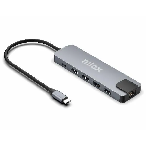 DOCK USB-C 8 IN 1 DUAL 4K