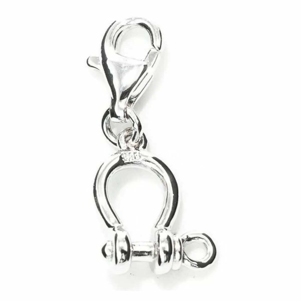 Perlina Donna Xenox CHARM_MOSQUETON Argentato (1 cm)