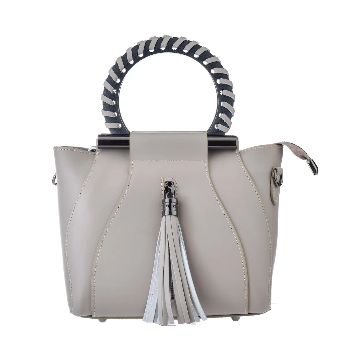 Borsa Donna Mia Tomazzi WB201297-GREY Beige (21 x 18 x 7 cm)