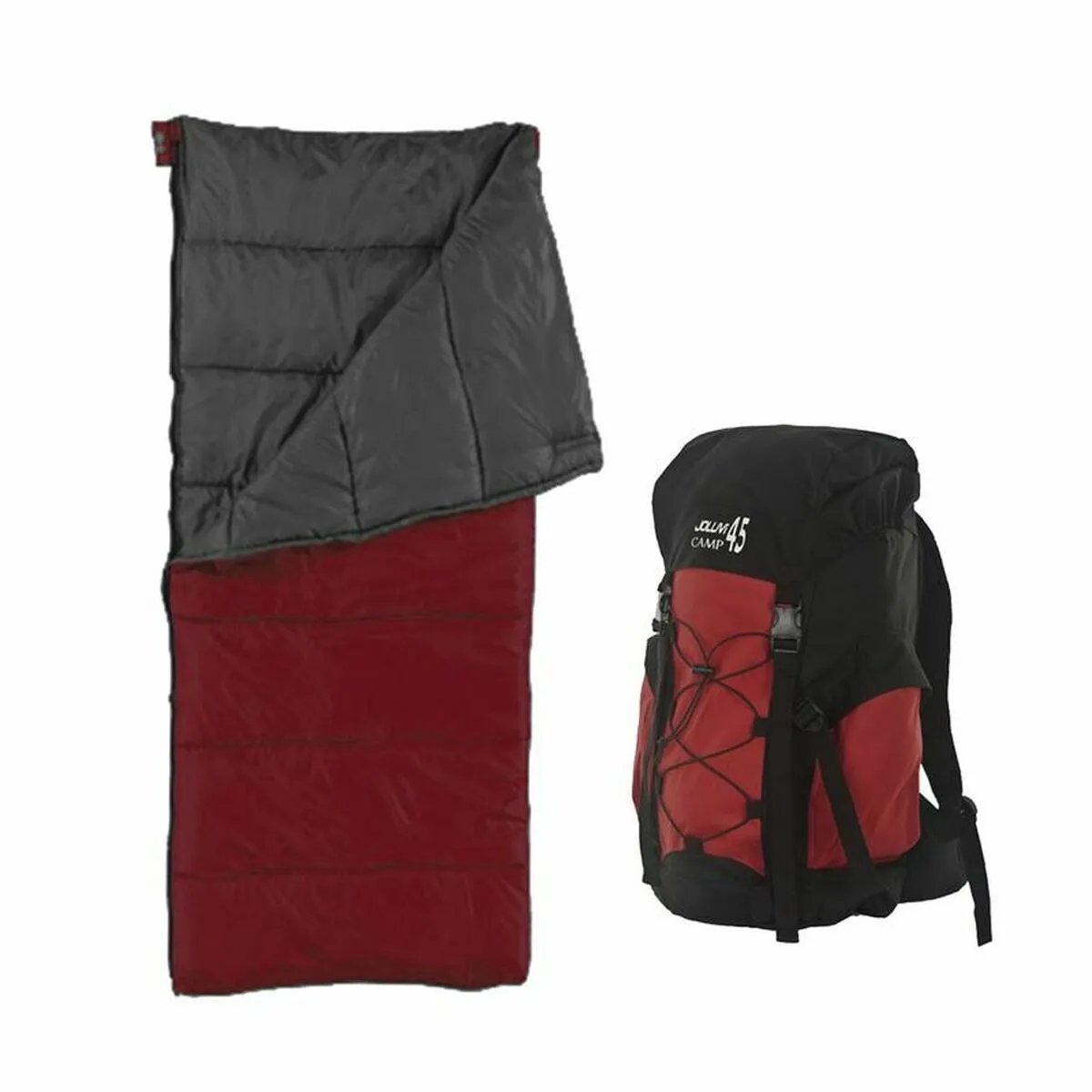 Set per Campeggio Joluvi  Camp 45  Rosso