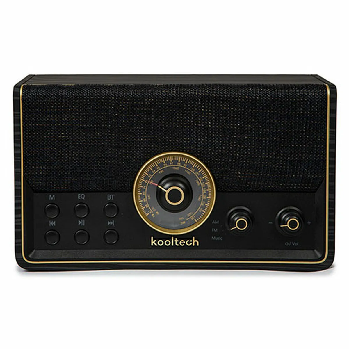 Radio Portatile Bluetooth Kooltech USB Vintage