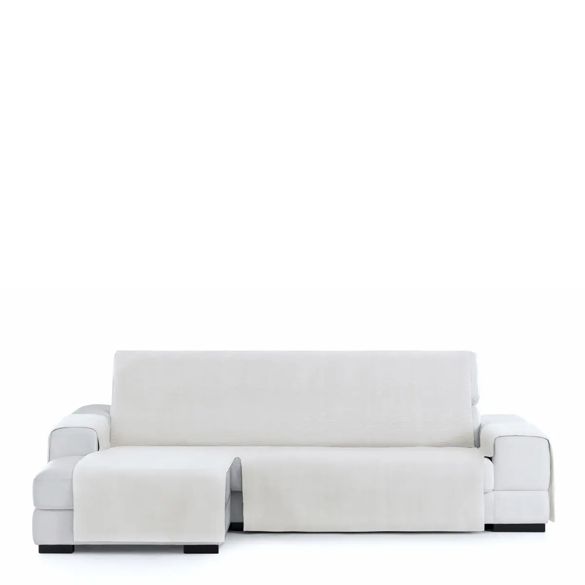 Rivestimento per chaise longue a braccio corto sinistra Eysa LEVANTE Bianco 100 x 110 x 240 cm