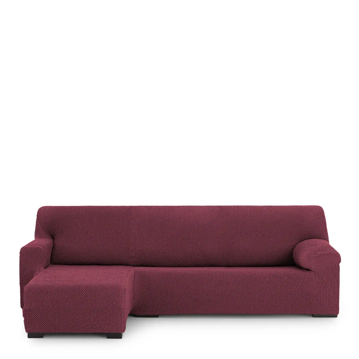 Rivestimento per chaise longue a braccio corto sinistra Eysa THOR Bordeaux 110 x 110 x 310 cm