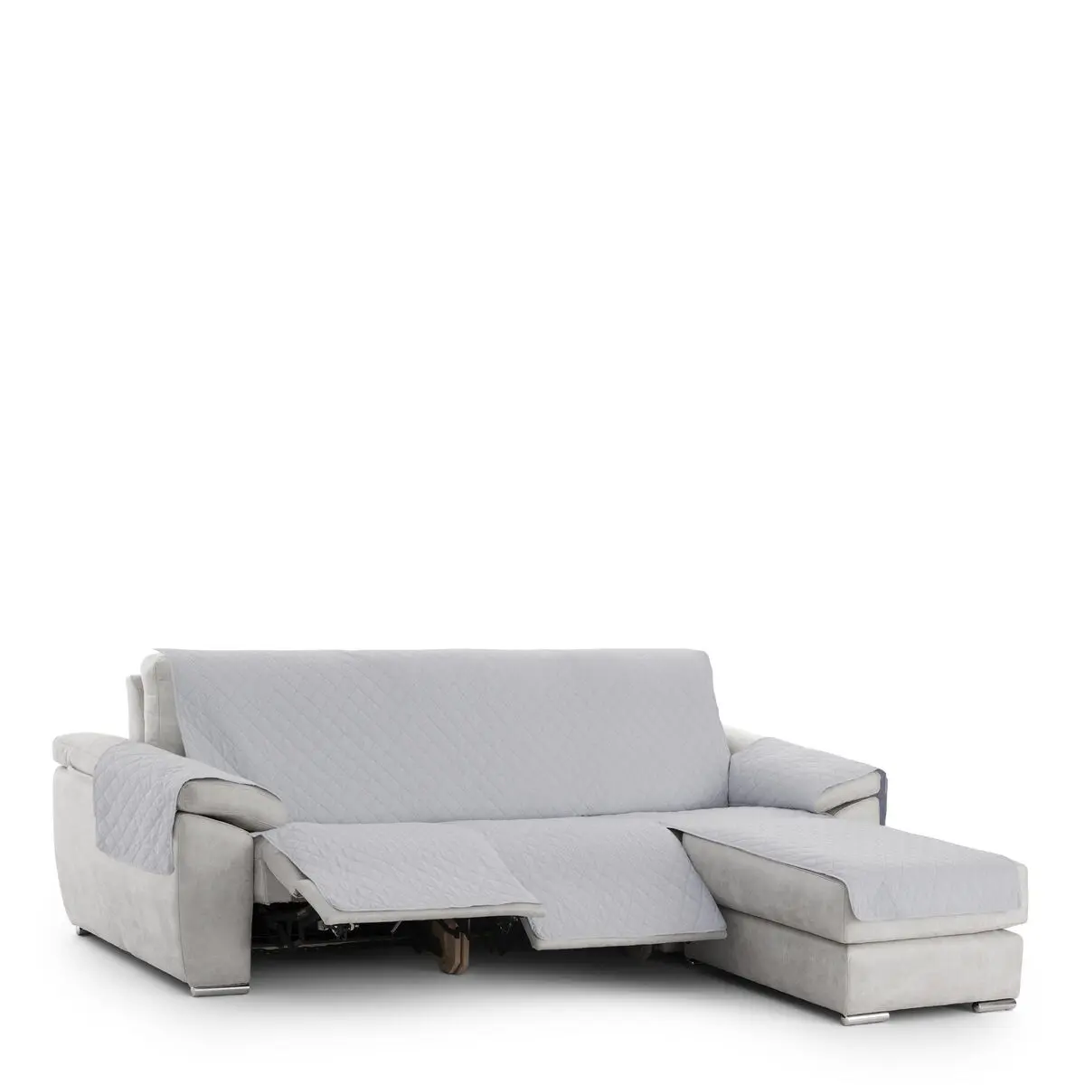 Rivestimento per chaise longue braccio corto destro Eysa MONTBLANC Grigio 100 x 110 x 200 cm