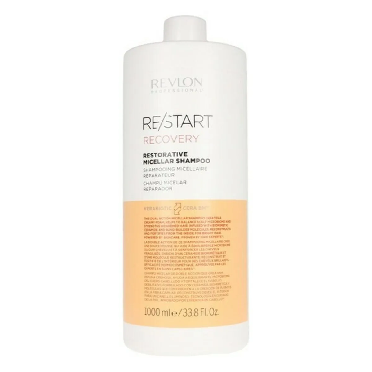 Shampoo Idratante Re-Start Recovery Restorative Micellar Revlon Start (1000 ml) 1 L