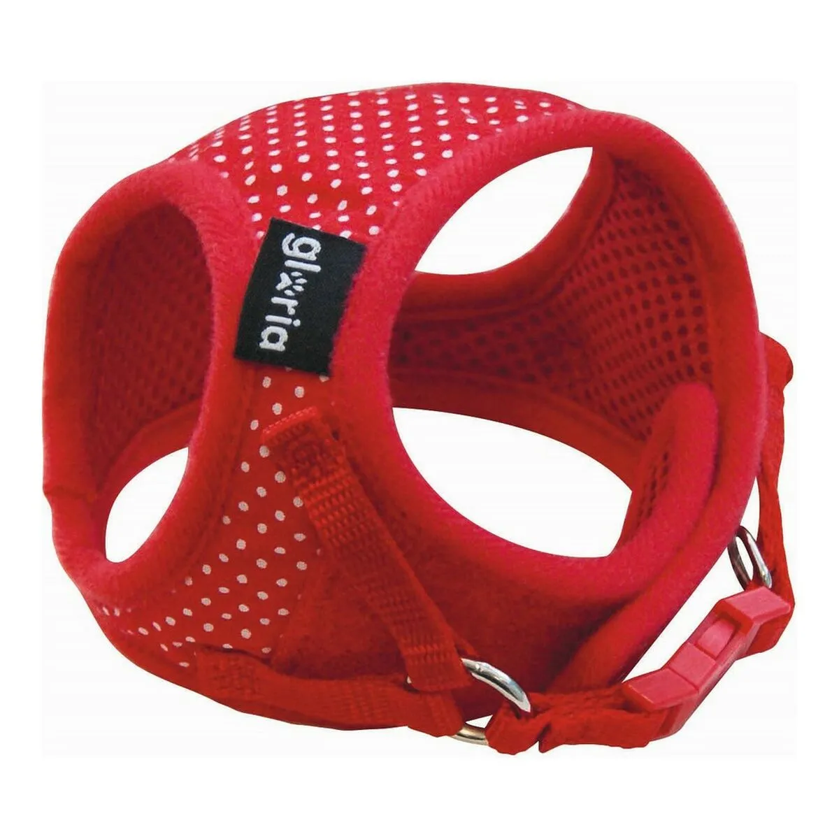 Imbracatura per Cani Gloria Punti 21-29 cm Rosso Taglia S