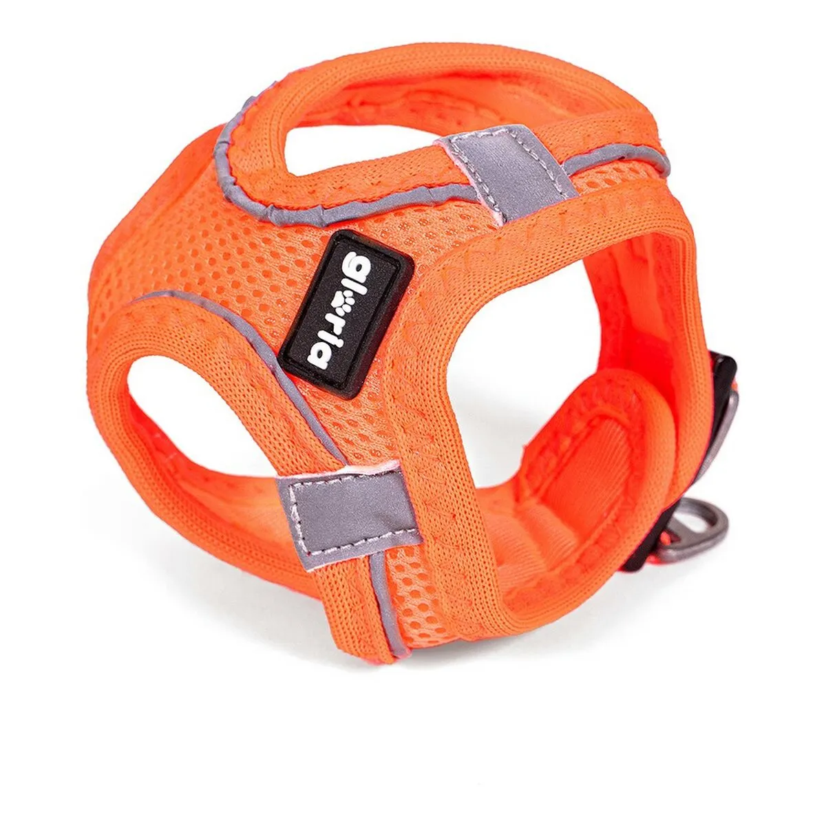 Imbracatura per Cani Gloria Air Mesh Trek Star Regolabile Arancio L (33,4-35 cm)