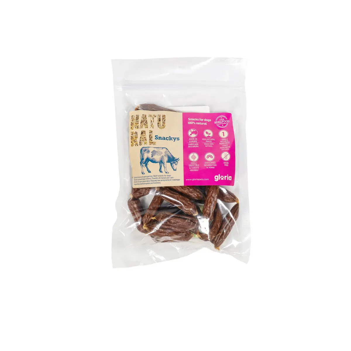 Snack per Cani Snackys Carne di vitello 200 gr