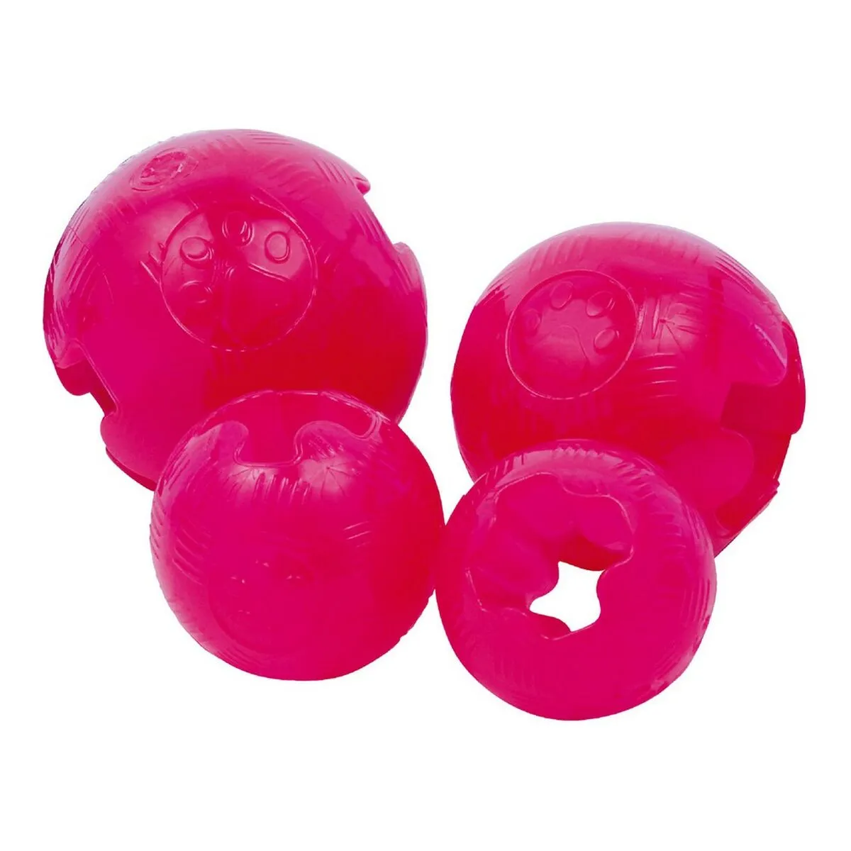 Giocattoli per cani Gloria TPR Rosa (5,7 cm)