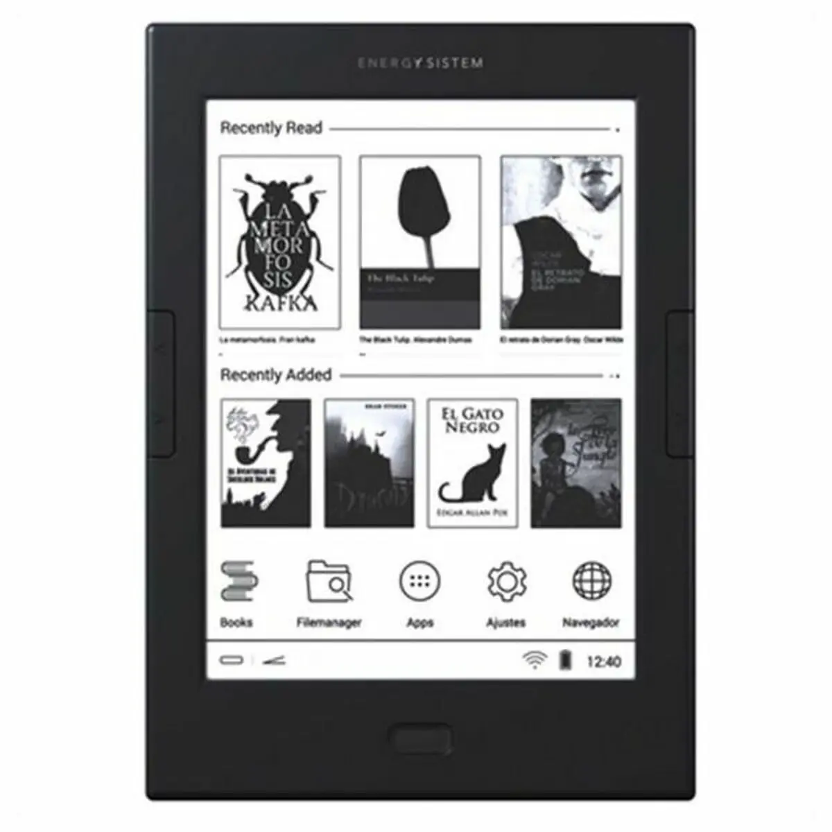 eBook Energy Sistem HD 6" Nero