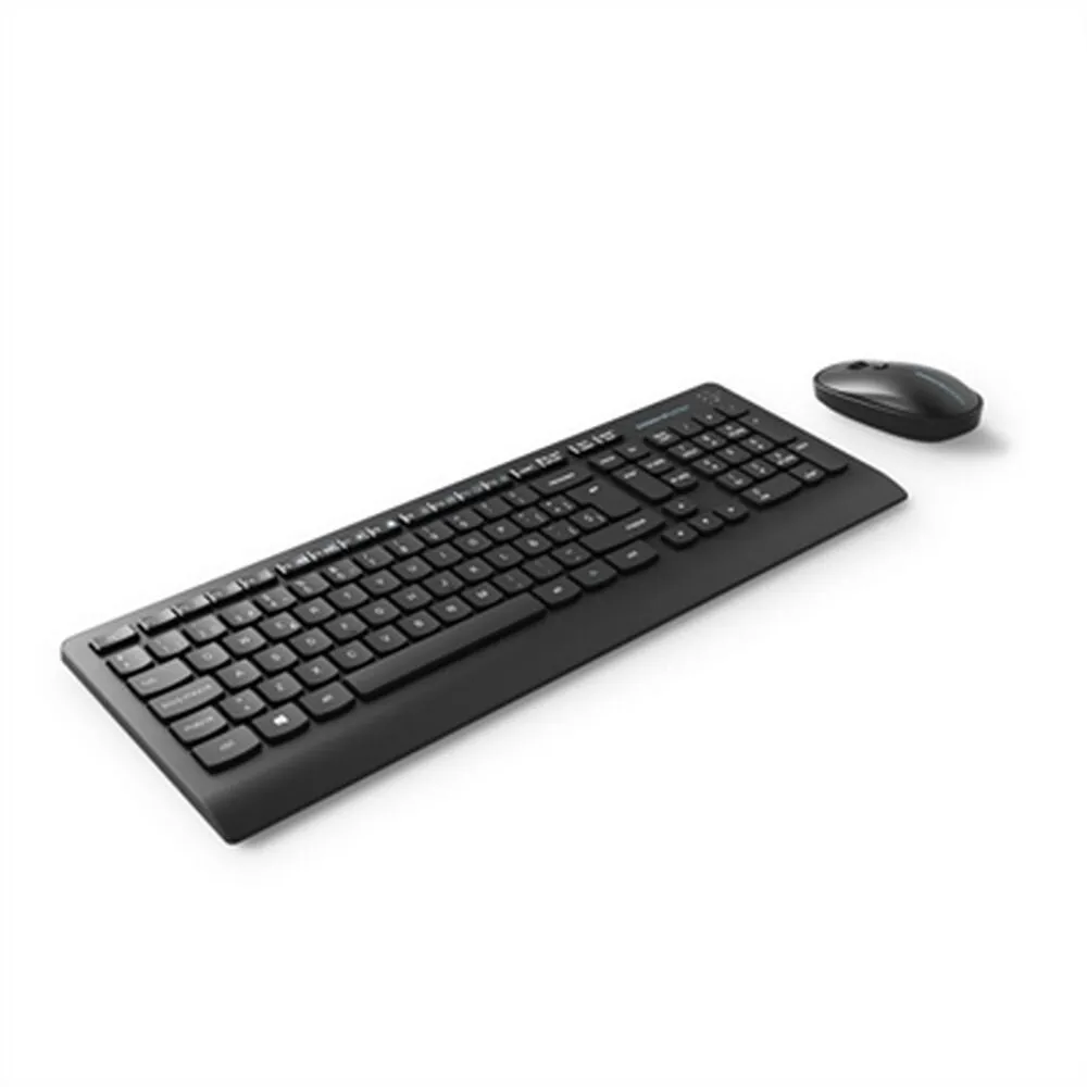 Tastiera e Mouse Energy Sistem Nero Qwerty in Spagnolo