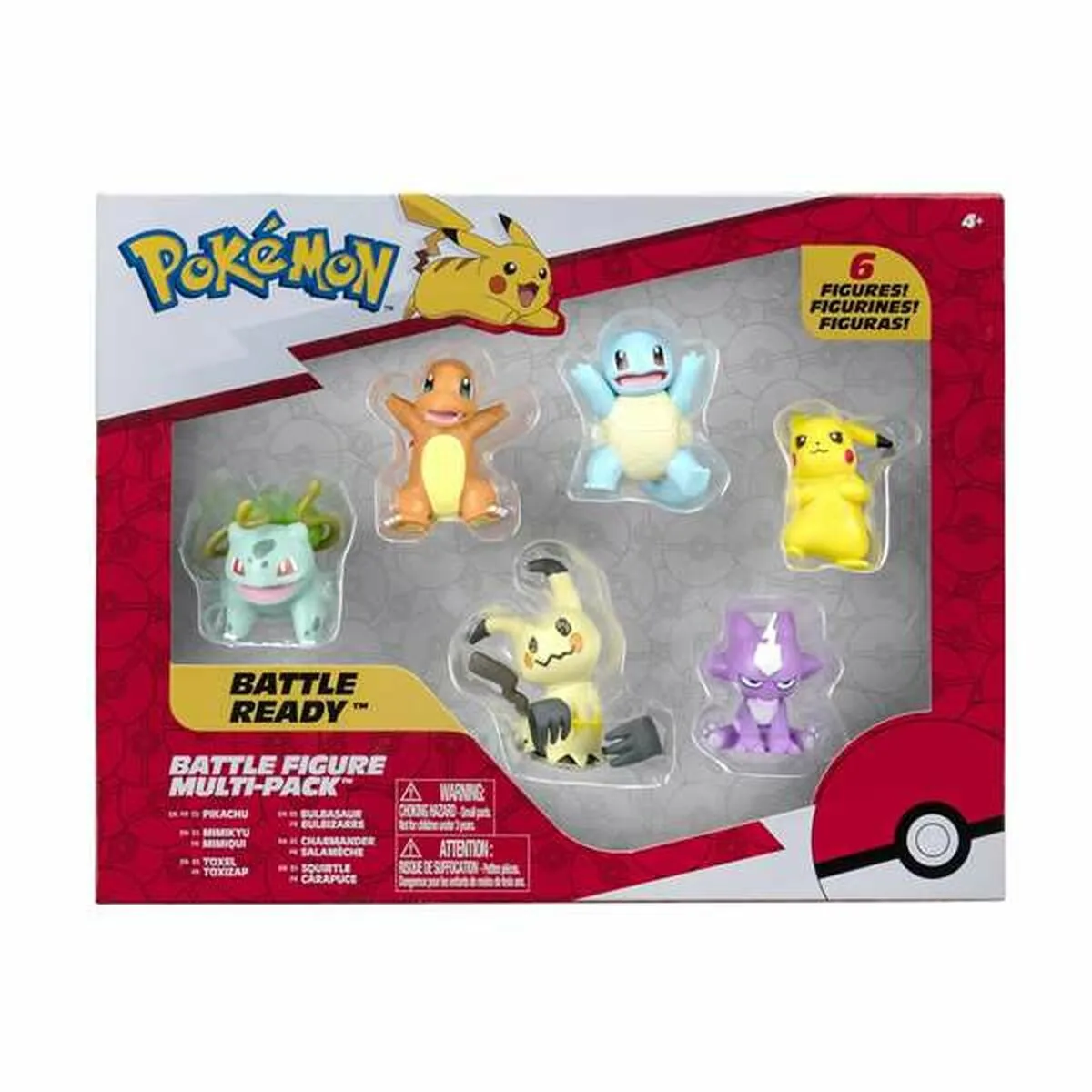 Set di Cifre Pokémon Battle Ready 5 cm