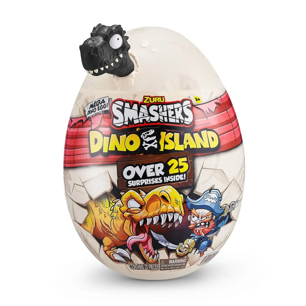 Uovo sorpresa Bizak Zuru Smashers Dino Island Epic Dinosauro Plastica