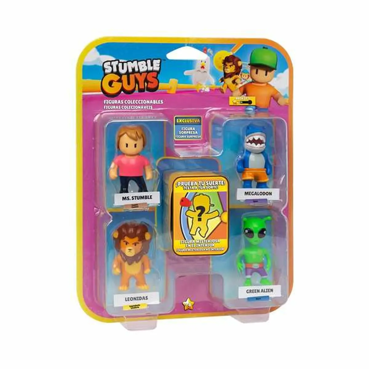 Personaggi d'Azione Bizak Stumble Guys 6 cm