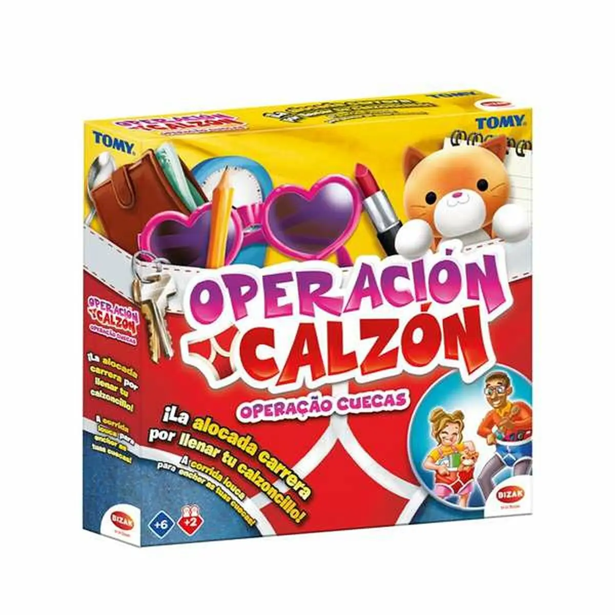 Gioco da Tavolo Bizak Operación Calzón