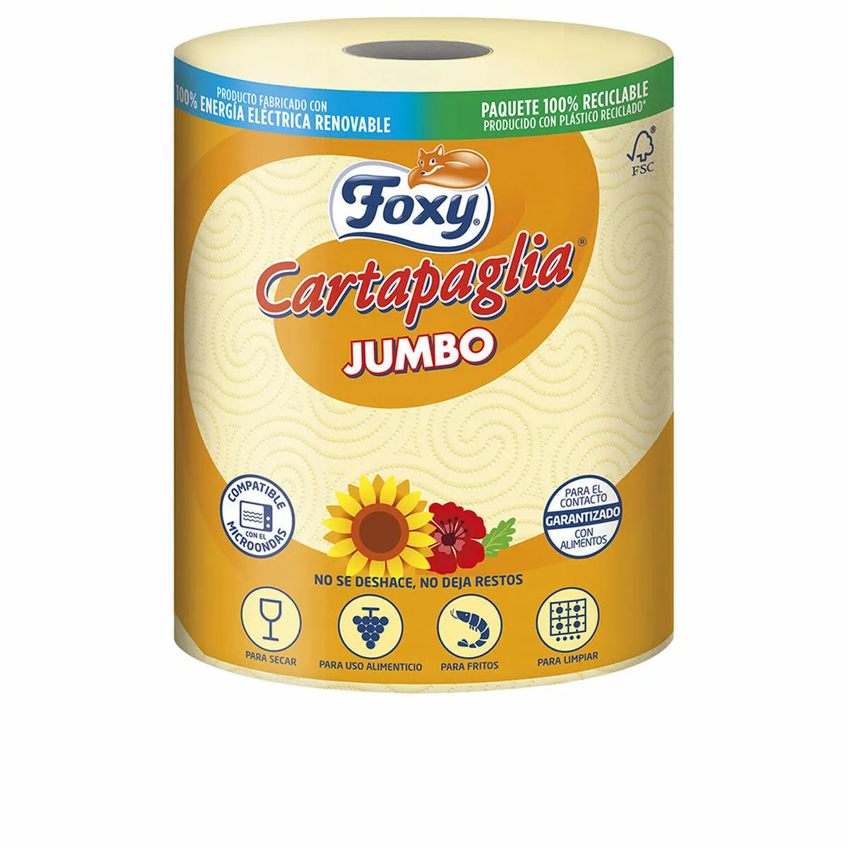 Carta da Cucina Foxy Cartapaglia Jumbo 60 m