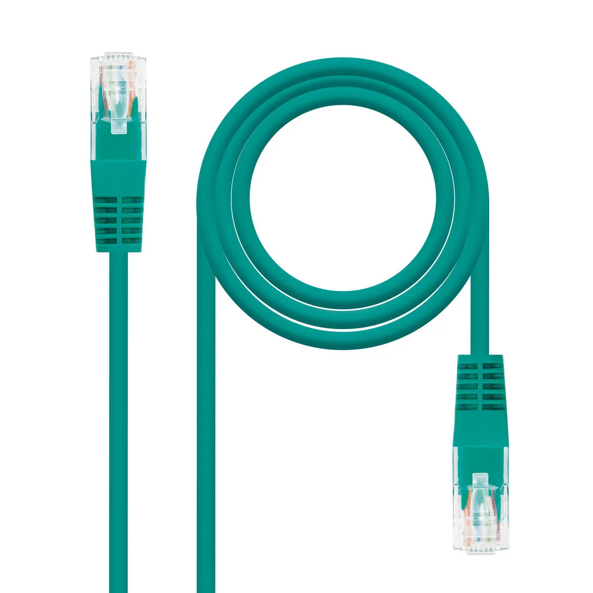 Tubo Categoria 5e UTP NANOCABLE CABLE RED LATIGUILLO RJ45 CAT.5E UTP AWG24, VERDE, 3.0 M Verde 3 m