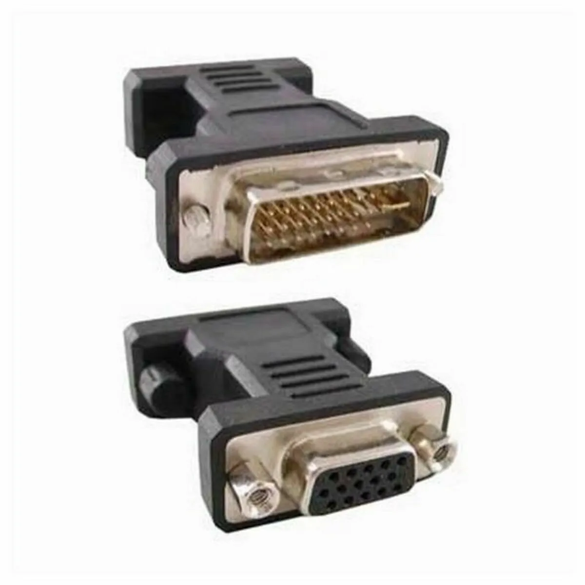 Convertitore da DVI 24+5 a VGA HDB 15 NANOCABLE APTAPC0177 Spina femmina Maschio