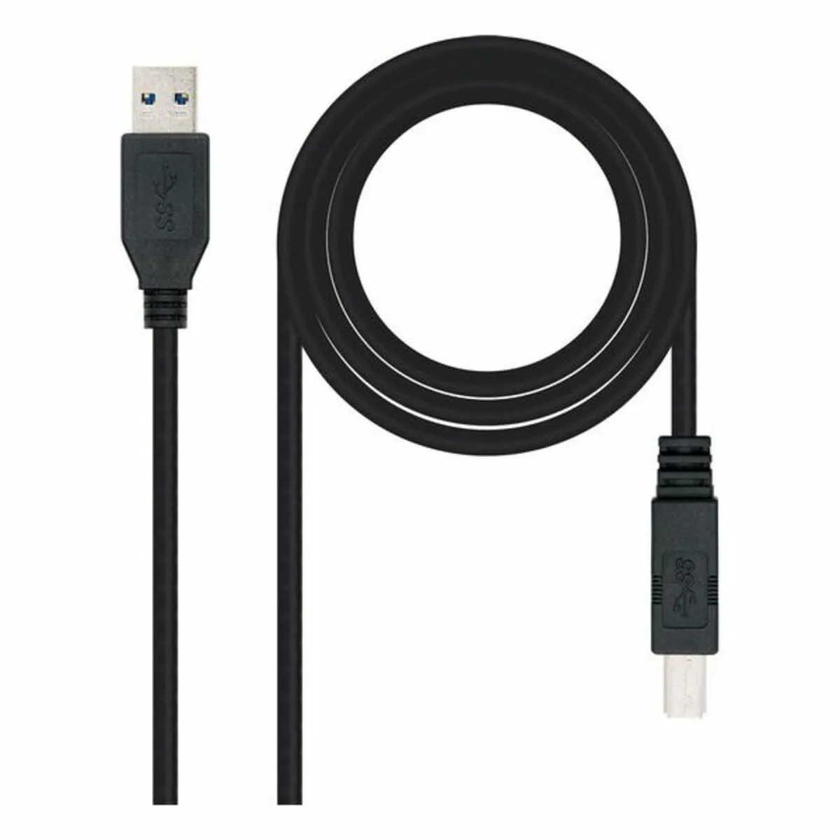 Cavo USB NANOCABLE 10.01.0802-BK Nero