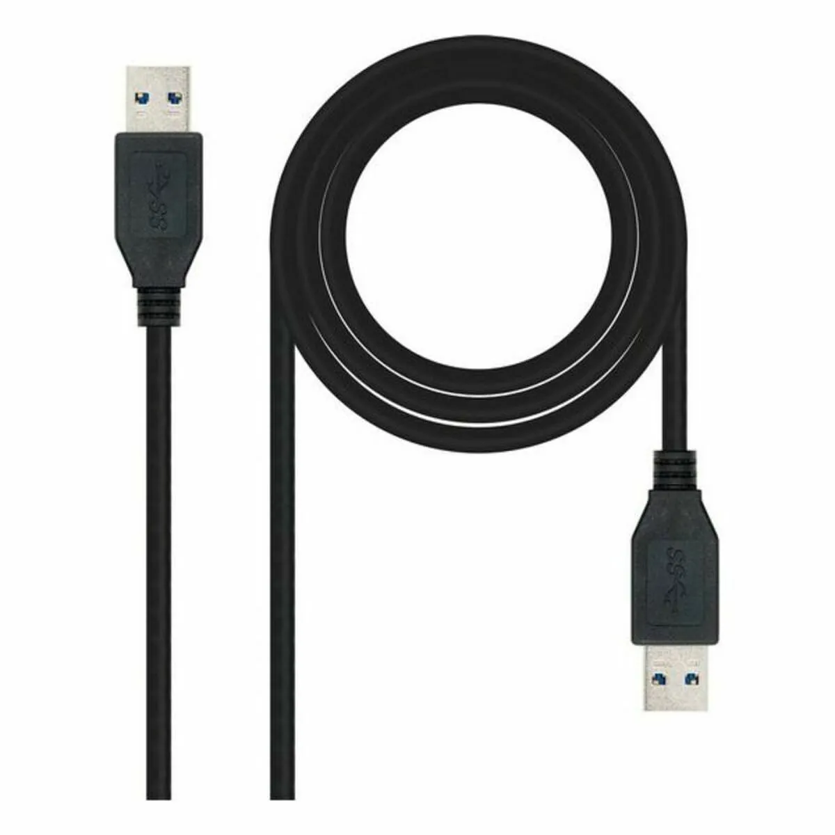 Cavo USB NANOCABLE 10.01.1001 Nero