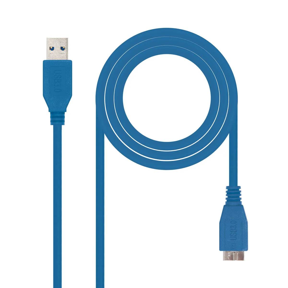 Cavo USB 3.0 A con Micro USB B NANOCABLE 10.01.1102-BL 2 m