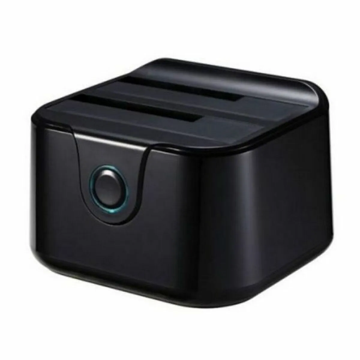 Dock Station Dual TooQ TQDS-802B 2.5"-3.5" HDD SATA USB 3.0 Nero