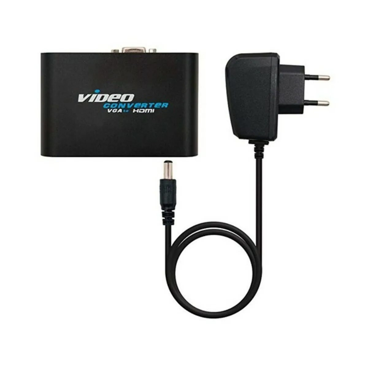 Adattatore VGA con HDMI con Audio NANOCABLE 10.16.2101-BK Nero