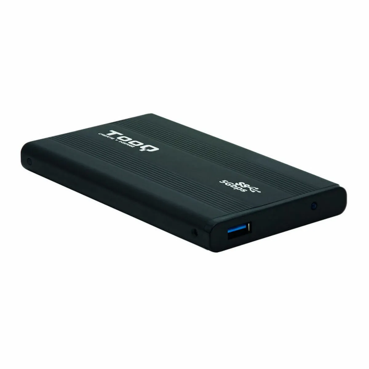 Scatola Esterna TooQ TQE-2524B 2.5" HD SATA III USB 3.0 Nero