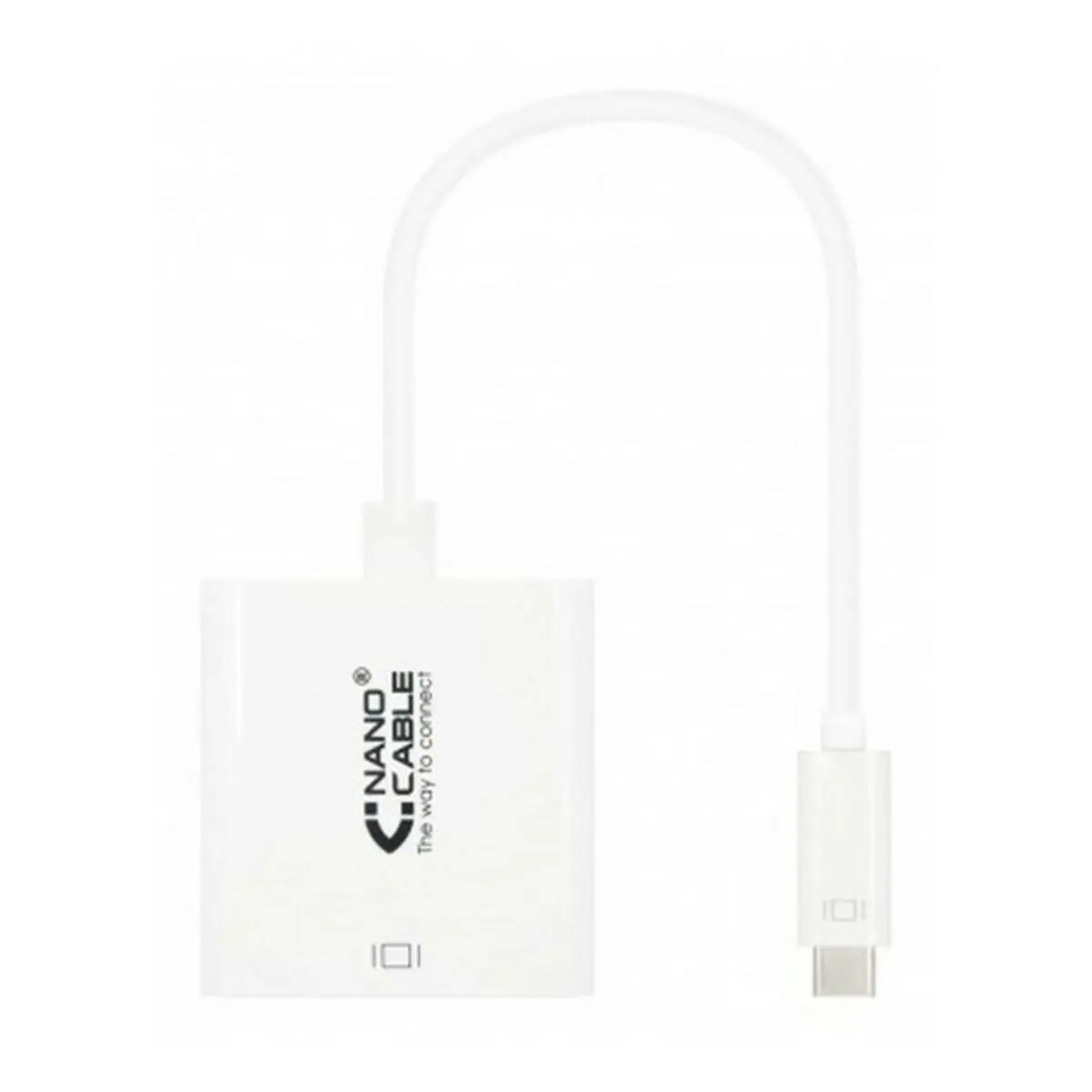 Adattatore USB C con DVI NANOCABLE 10.16.4103 (15 cm)