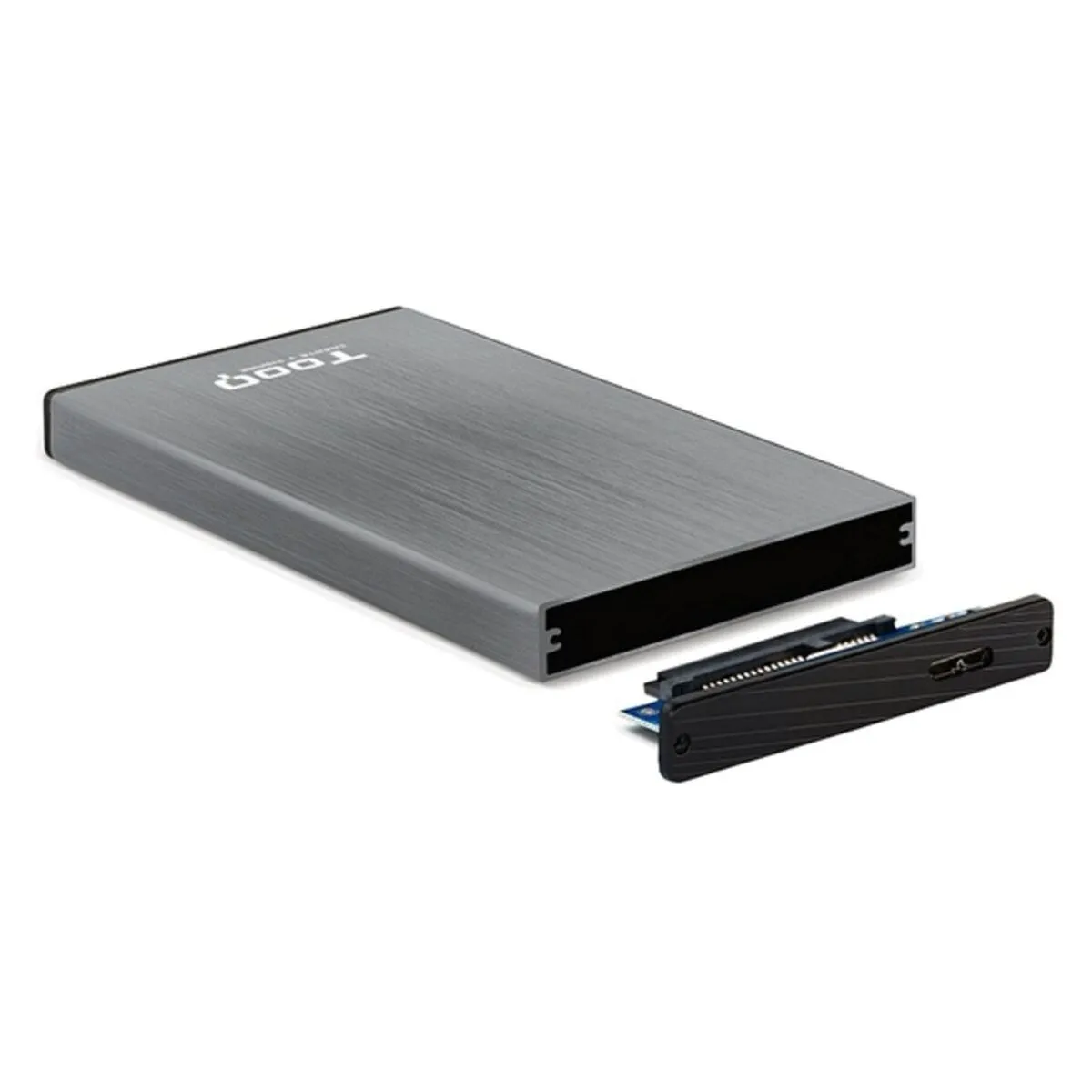 Involucro per Hard Disk TooQ TQE-2527G 2,5" SATA USB 3.0 Nero