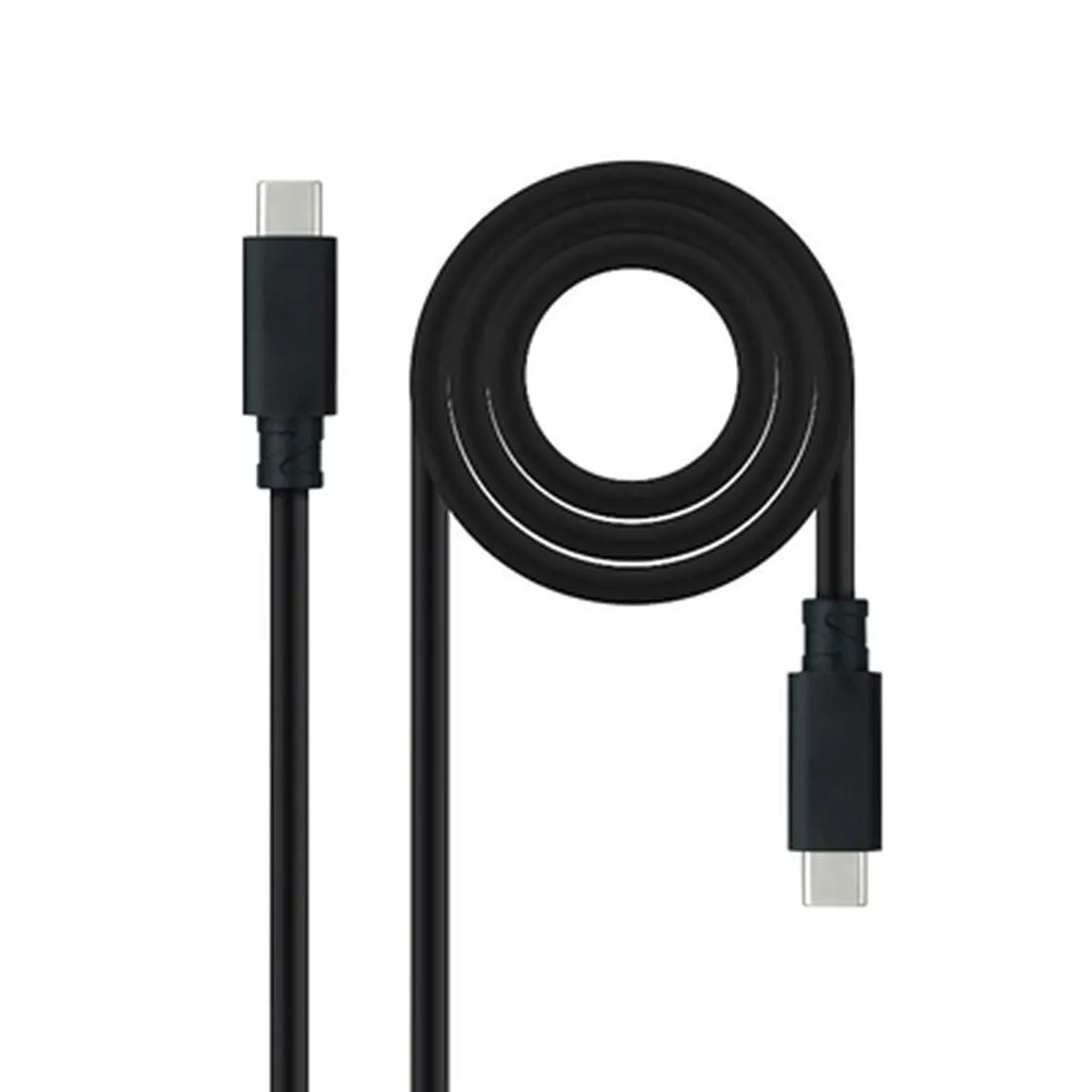 Cavo USB-C NANOCABLE 10.01.4102 Nero 2 m