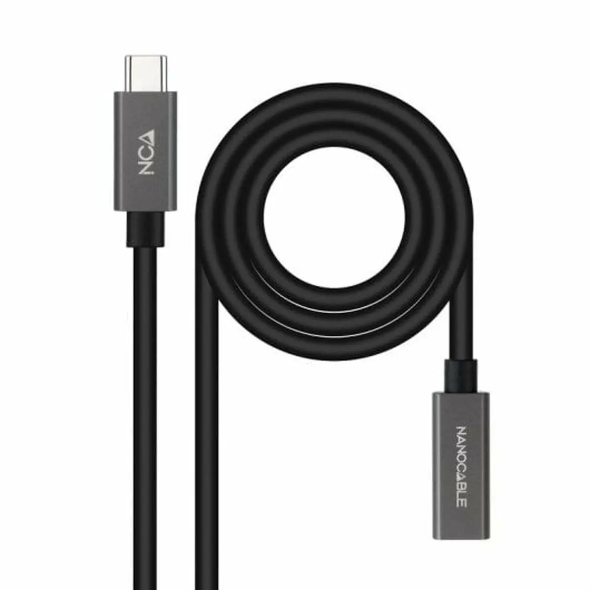 Cavo Prolunga USB-C NANOCABLE 10.01.4401-L150 Nero 1,5 m