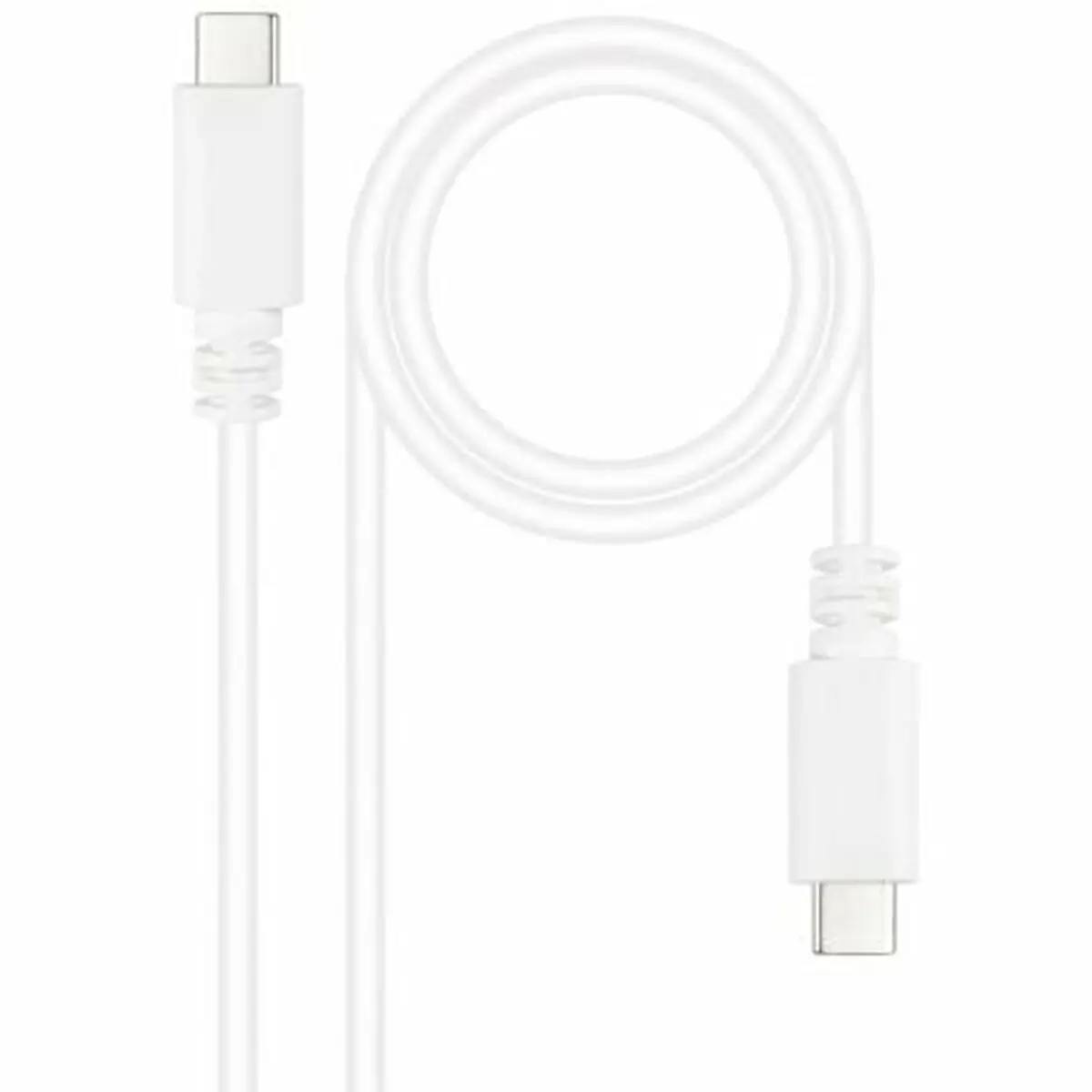 Cavo USB NANOCABLE 10.01.2301-W 1 m (1 Unità)