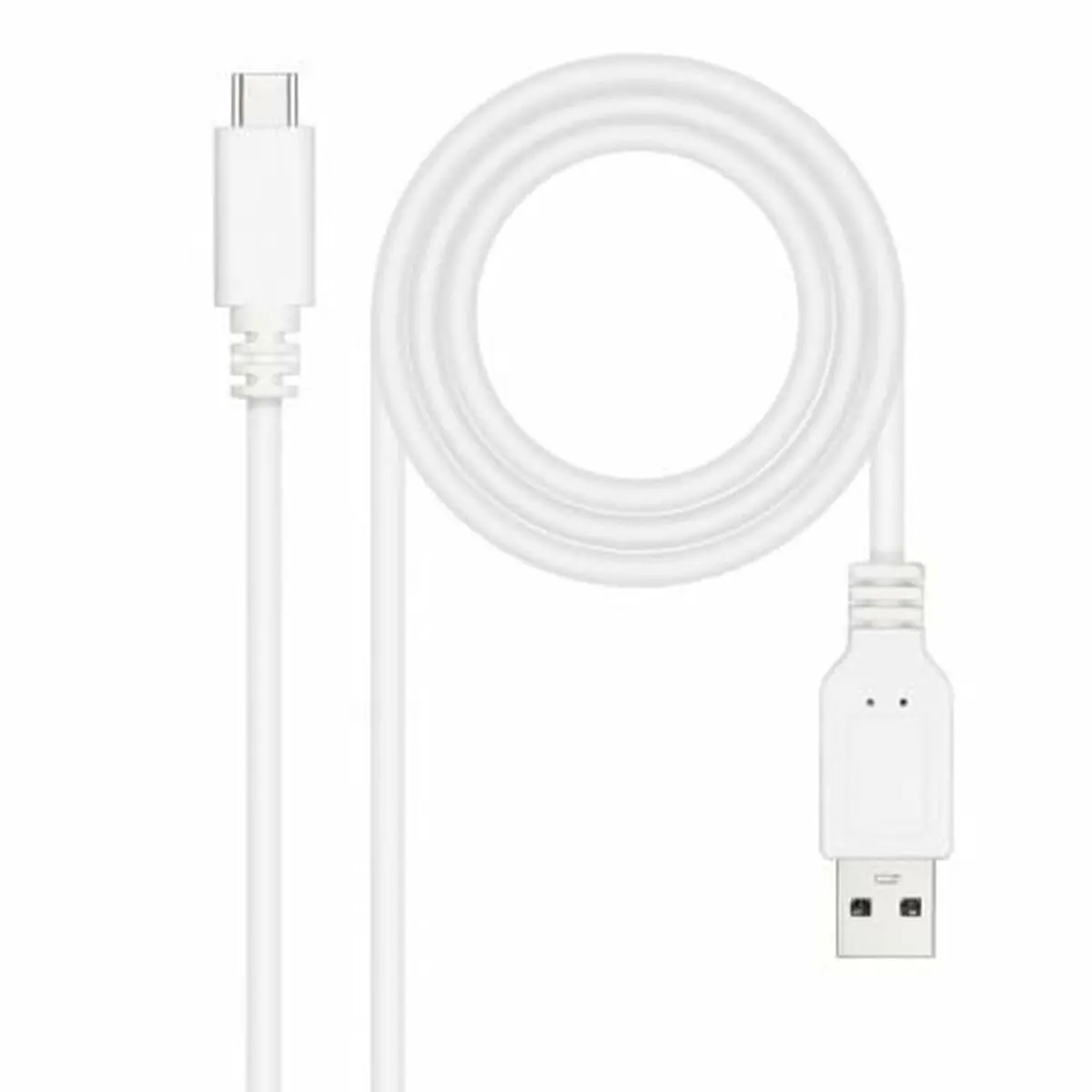 Cavo USB NANOCABLE 10.01.2102-W 2 m Bianco