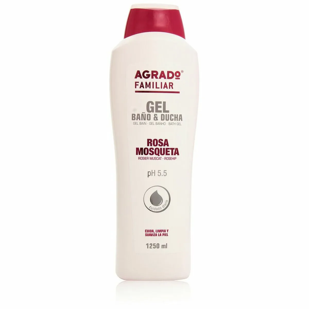 Gel Doccia Agrado Rosa Mosqueta (1250 ml)