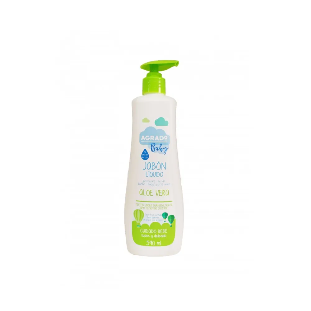 Sapone Liquido Con Aloe Vera Agrado Baby (590 ml)