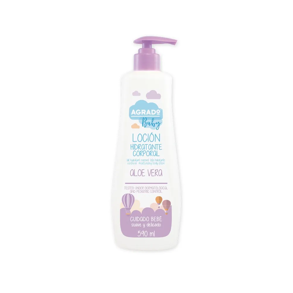 Lozione Corpo Idratante per Bambini Agrado Baby (590 ml)