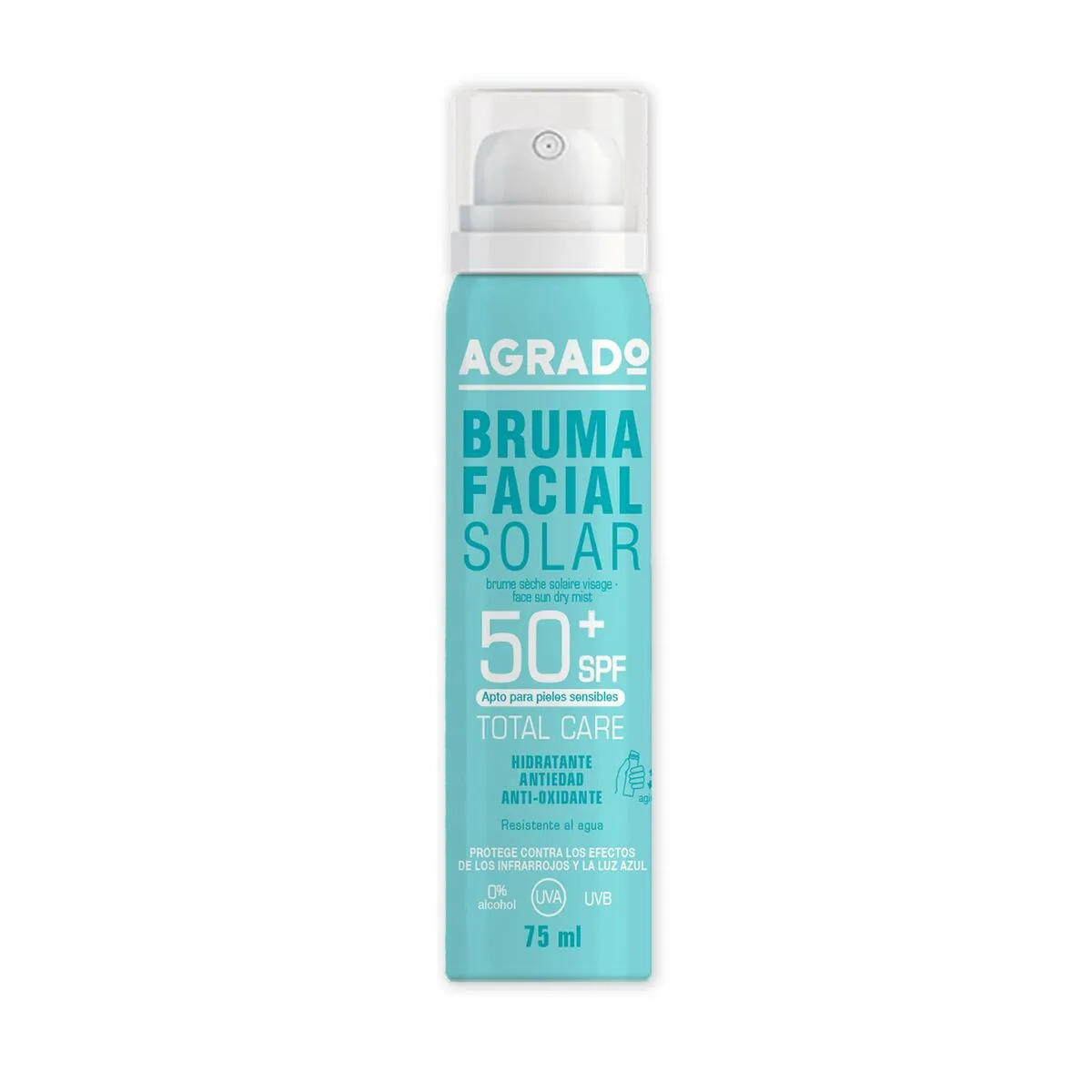 Spuma Solare Protettiva Agrado Spf 50 (75 ml)