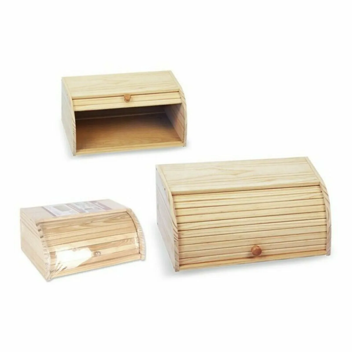 Portapane Privilege Legno (40,5 x 26,5 x 17 cm)